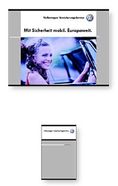 Plakat Volkswagen VersicherungsService